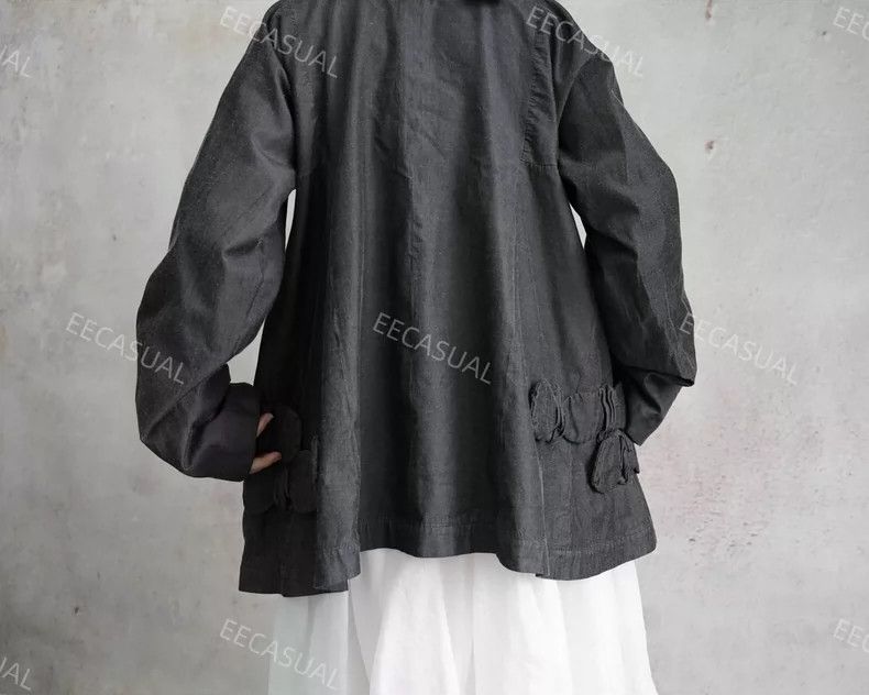 Comme des Garcons Comme Des Garcons Grey Large Bow A-Line Hem and Style Jack Size M / US 6-8 / IT 42-44 - 3 Thumbnail