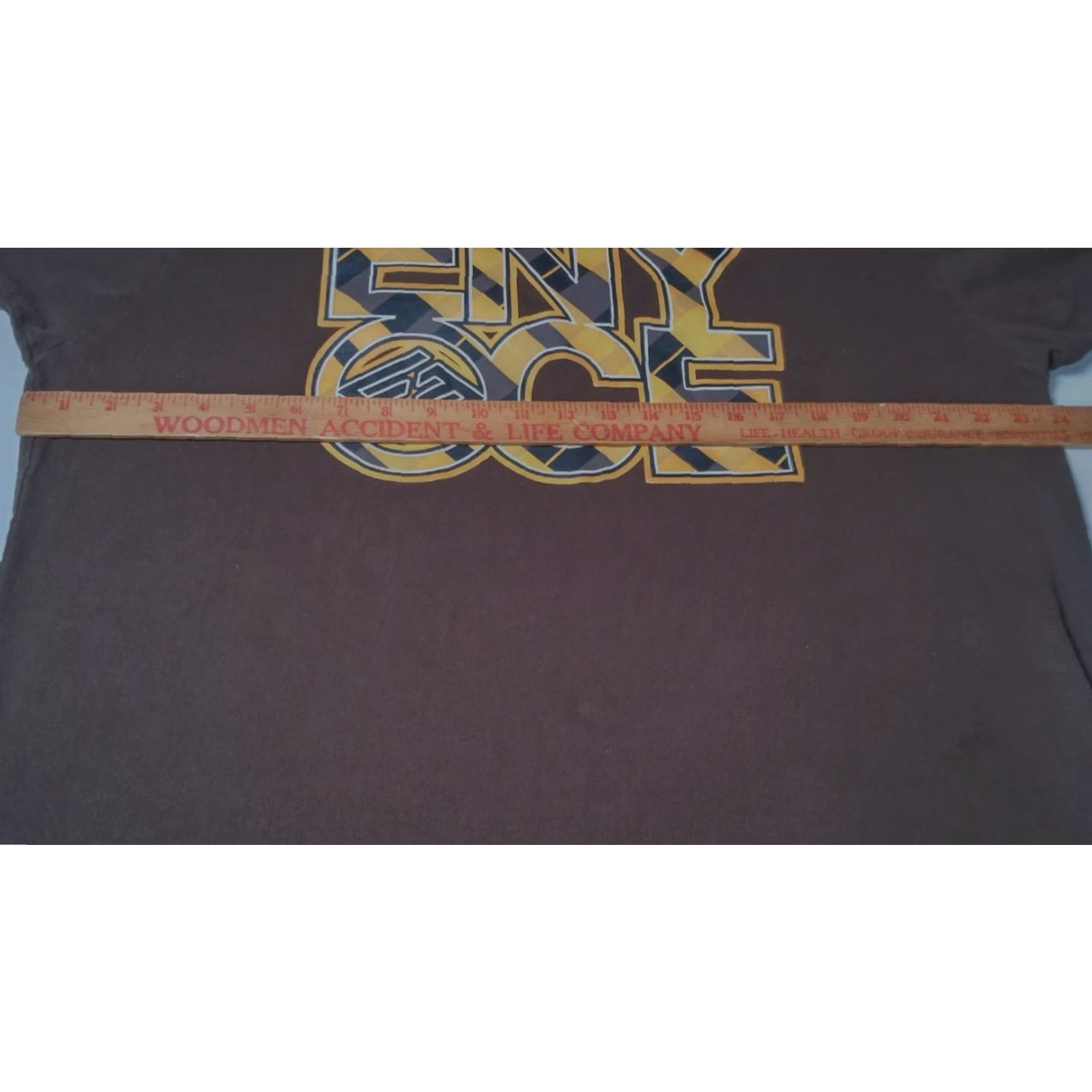 Enyce VINTAGE ENYCE Shirt Men XL Brown Orange Hip Hop Streetwear Graphic Y2K Shirt Mens XL Brown Orange Hip Hop Streetwear Graphic Y2K Size US XL / EU 56 / 4 - 4 Thumbnail