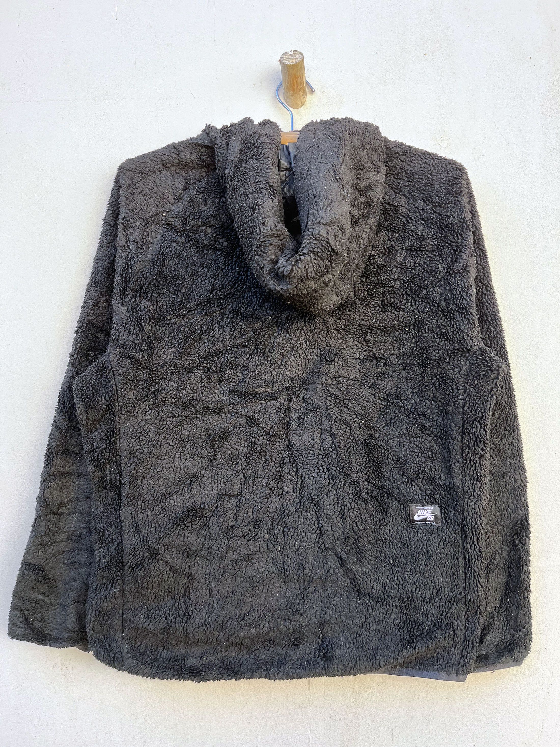 Nike Nike Sb Hoodie Deep Pile Fleece Zipper Sweater Sweatshirt Size US L / EU 52-54 / 3 - 3 Thumbnail