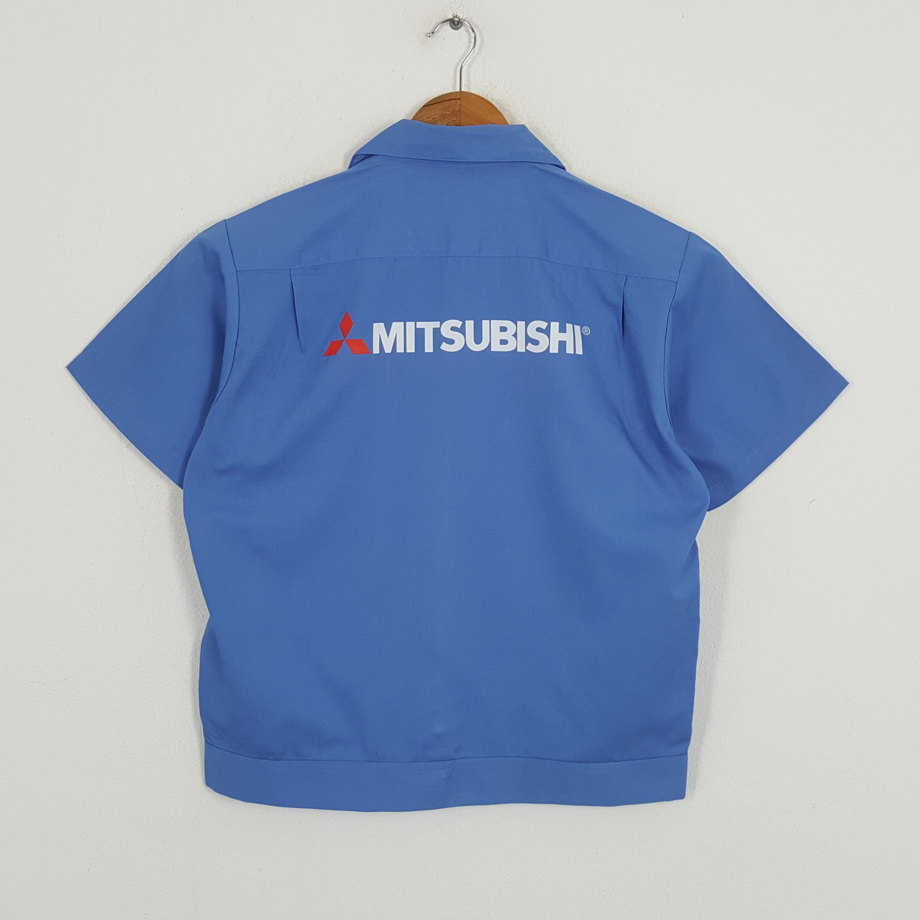 Vintage Vintage MITSUBISHI Japanese Motorsports Racing Shirt Size US M / EU 48-50 / 2 - 1 Thumbnail