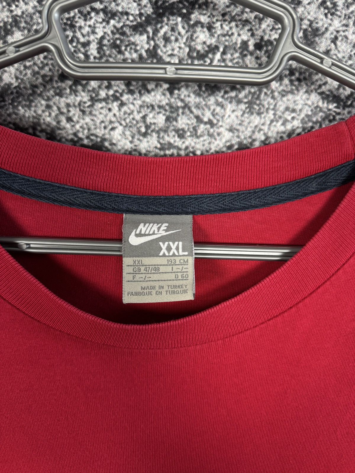 Nike Nike Vintage 90s T-Shirt Big Logo Swoosh Streetwear Size XXL Size US XXL / EU 58 / 5 - 7 Thumbnail
