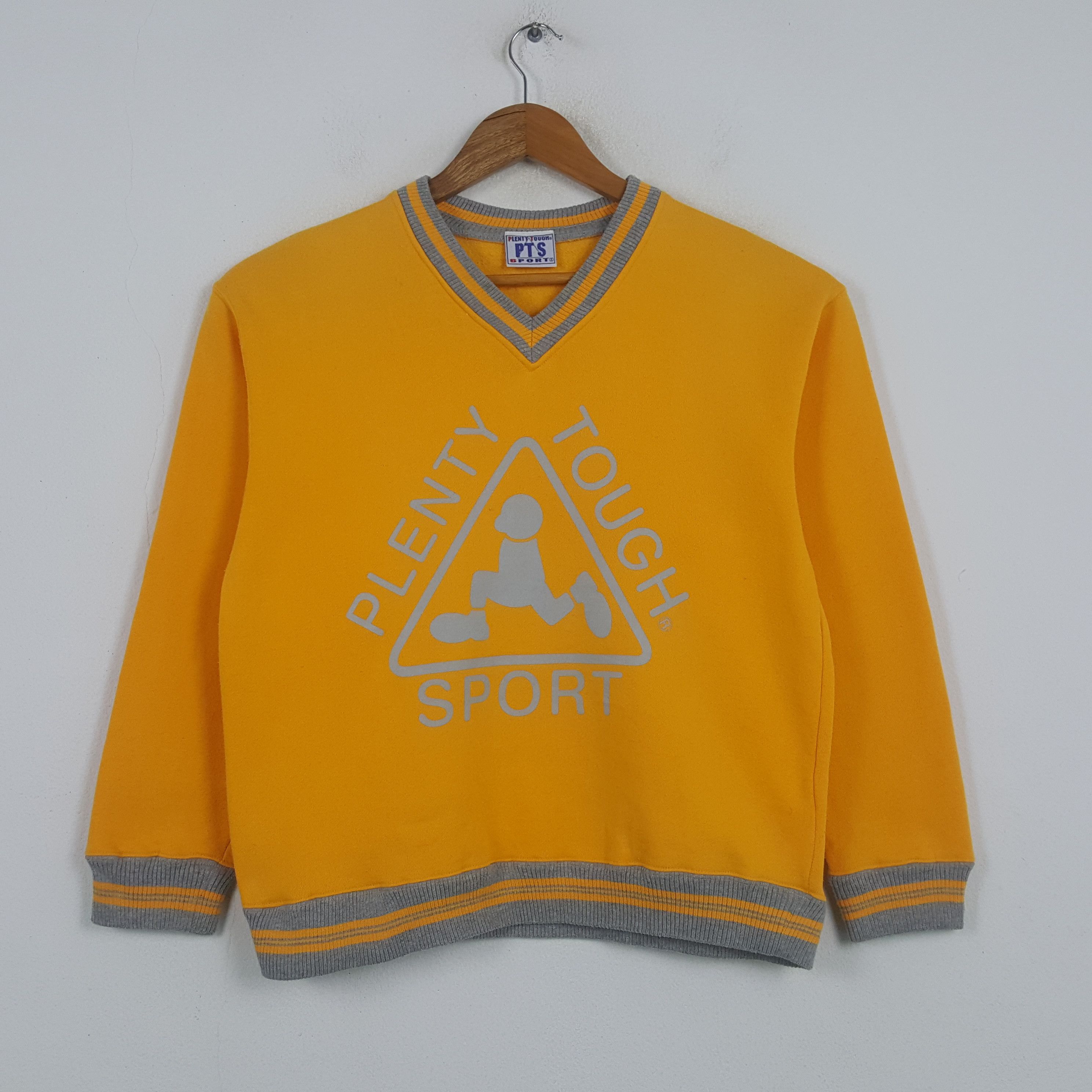 Japanese Brand × Vintage Vintage PLENTY TOUGH SPORT Sportswear Sweatshirt C293N26 Size US M / EU 48-50 / 2 - 1 Thumbnail