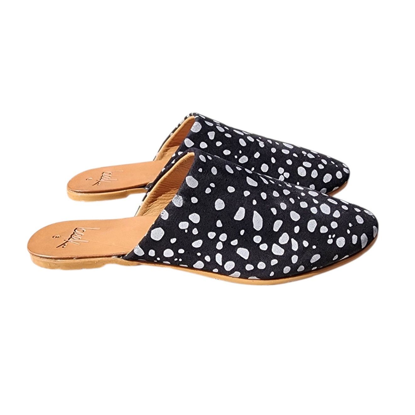 beek Beek Polka Dot Handcrafted Mules 6 Size US 6 / IT 36 - 1 Thumbnail