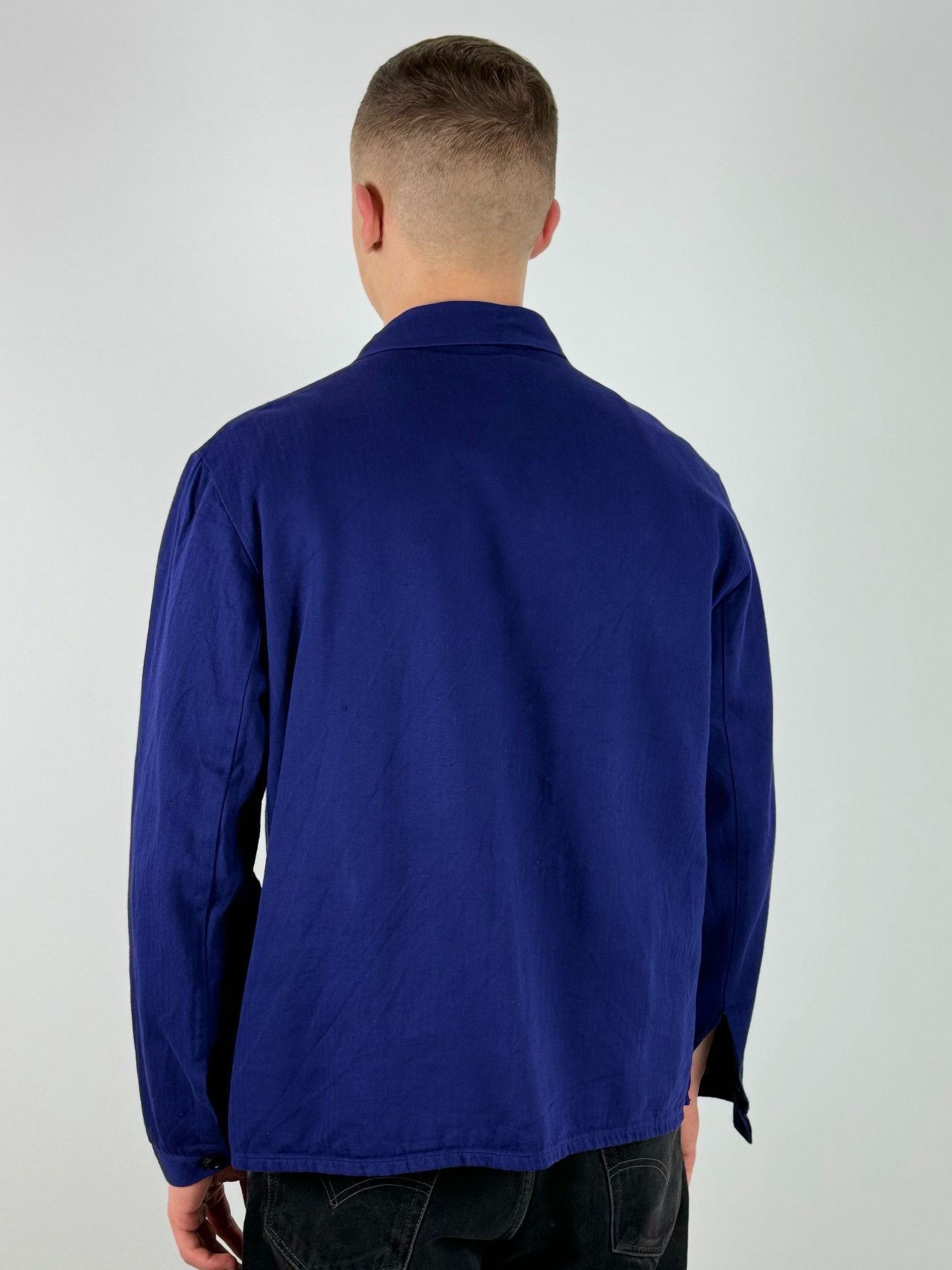 Vintage 70-80’s Vintage Lyofix Chest Pockets Work Jacket Size US L / EU 52-54 / 3 - 3 Thumbnail