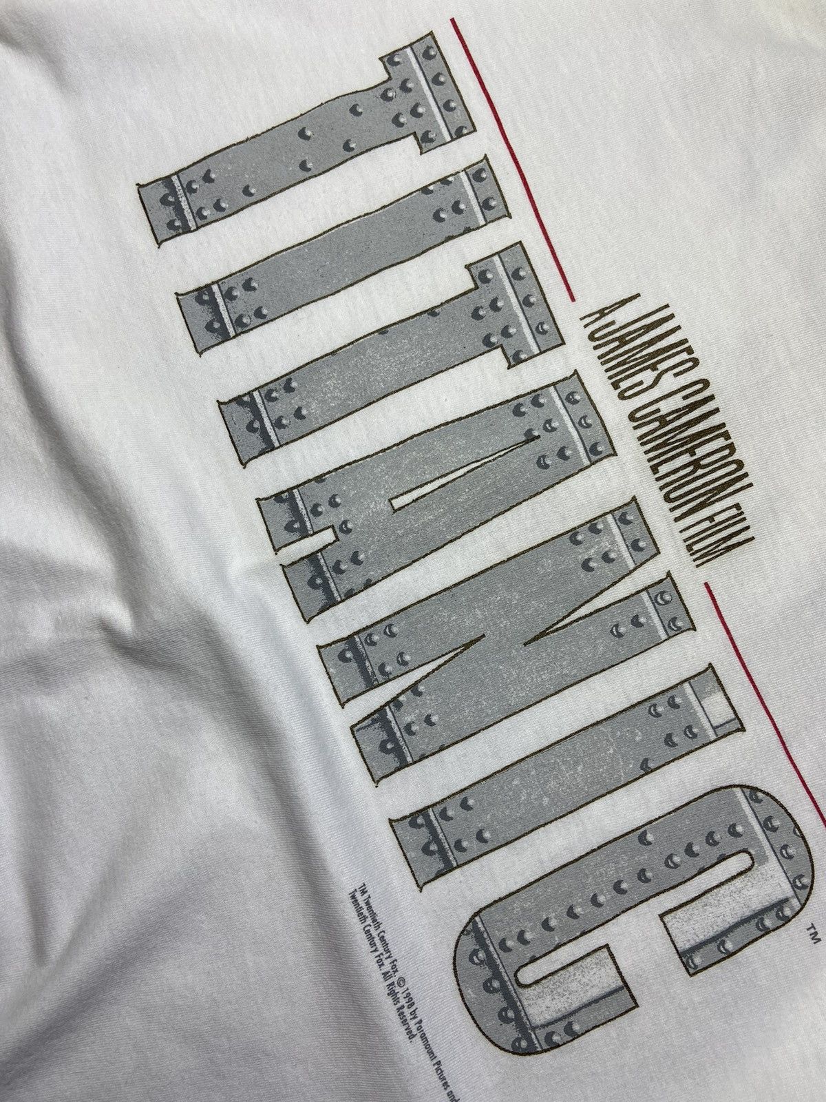 Vintage Titanic 1998 vintage James Cameron rare movie t-shirt Size US XL / EU 56 / 4 - 4 Thumbnail