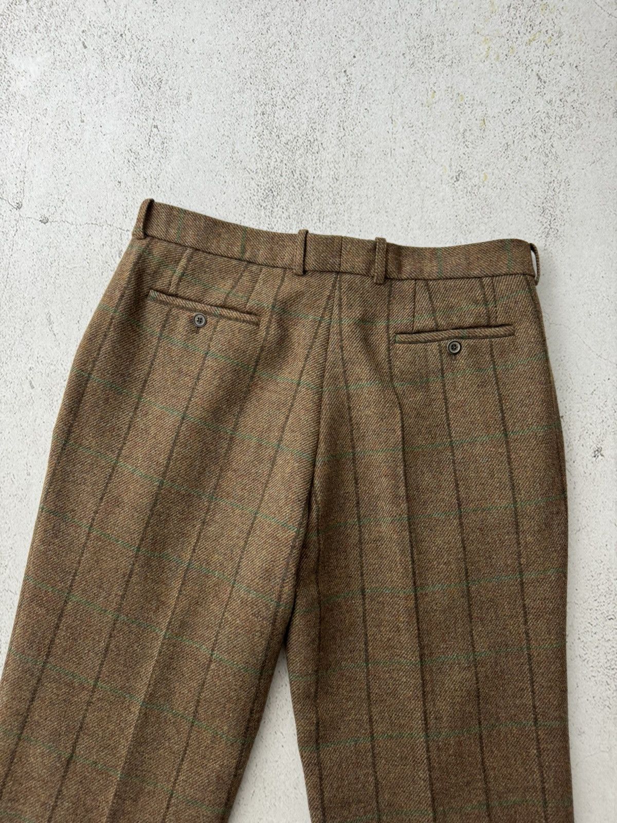 Holland & Holland × Japanese Brand Holland & Holland London Harrow Tweed Wool Pants Size US 34 / EU 50 - 15 Thumbnail