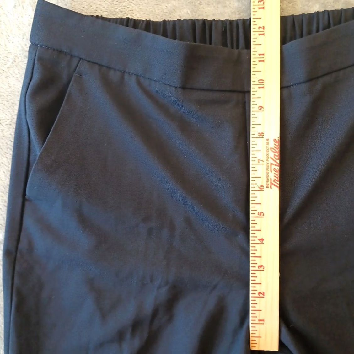 Banana Republic Banana Republic Hayden Ankle Pants Womens Size 8 Blue Pull On Pockets 31x27 Size 30" / US 8 / IT 44 - 4 Thumbnail