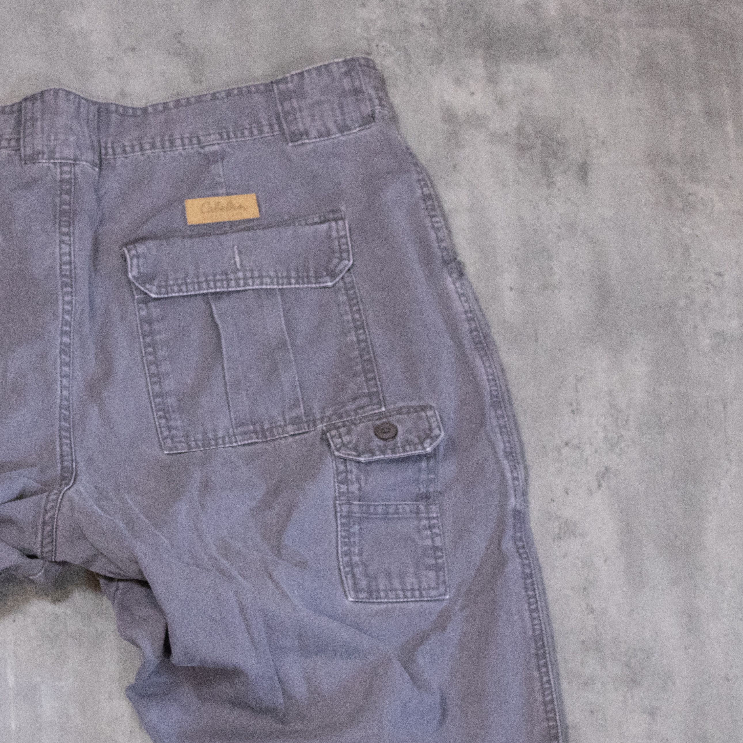 Cabelas × Vintage Y2K 2000’s Cabla’s OG-107 7 Pocket Faded Charcoal Pants Size US 38 / EU 54 - 15 Thumbnail