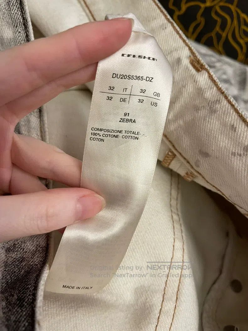 Rick Owens Rick Owens Make old zebra print pants Size US 32 / EU 48 - 4 Thumbnail