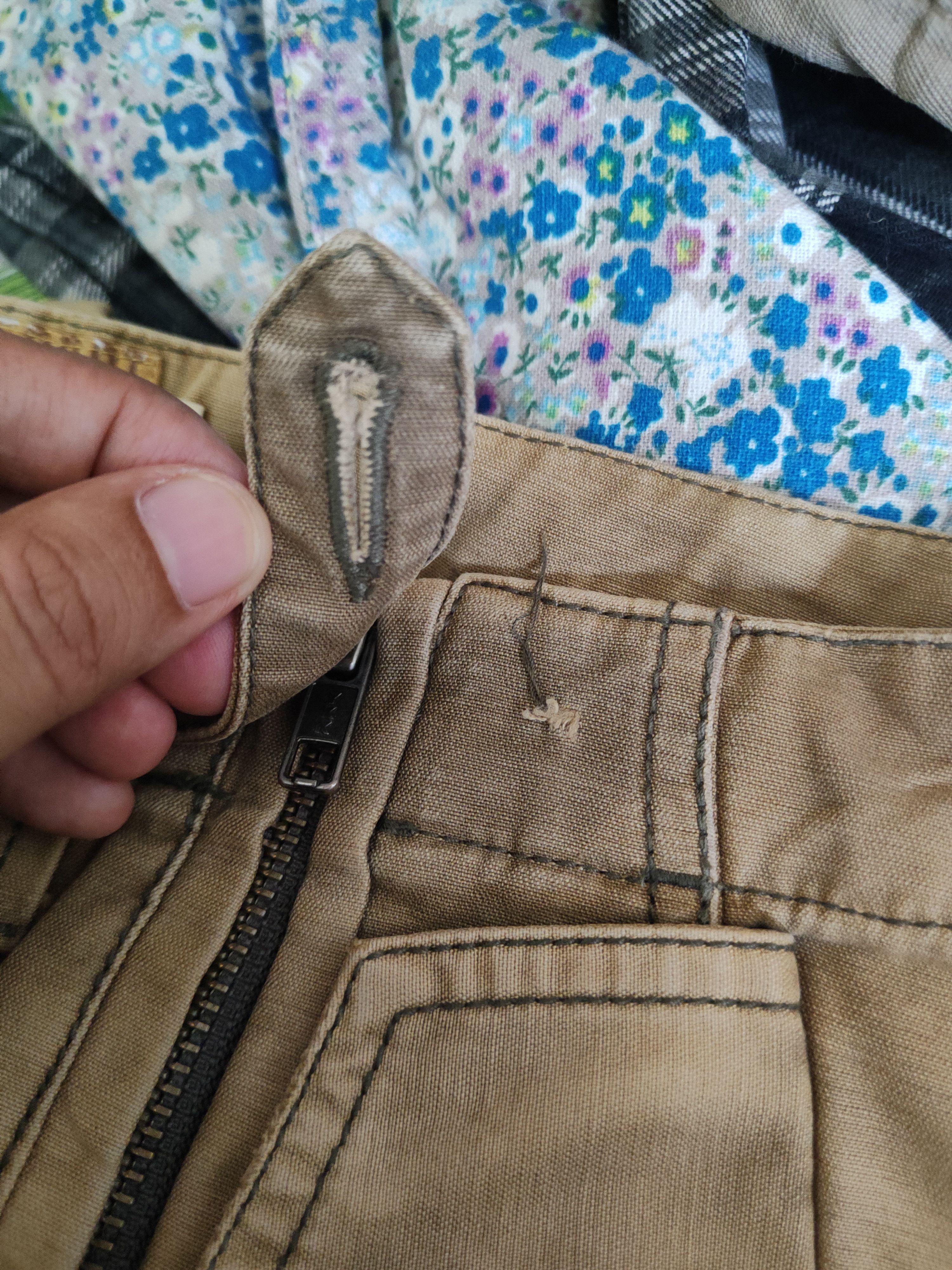Japanese Brand DL Flash Report Beige Multipocket Cargo Pants #46-081 Size US 28 / EU 44 - 14 Thumbnail