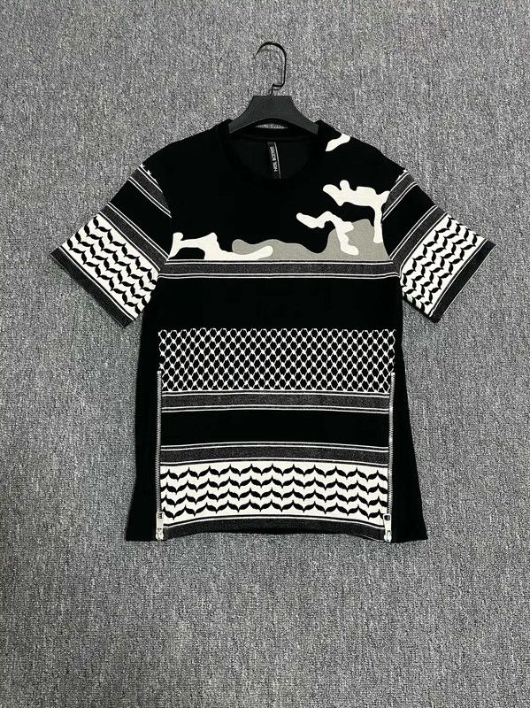 NeIL BarreTT Color Block Cotton Tee 0089