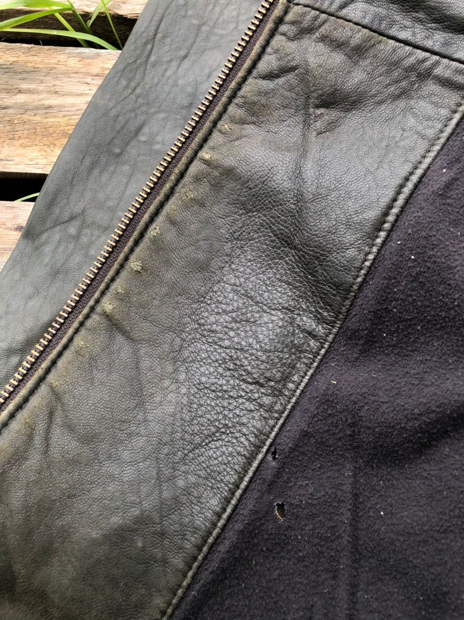 Yves Saint Laurent Vintage YSL Yves Saint Laurent Fur Leather Jacket Size US L / EU 52-54 / 3 - 12 Thumbnail