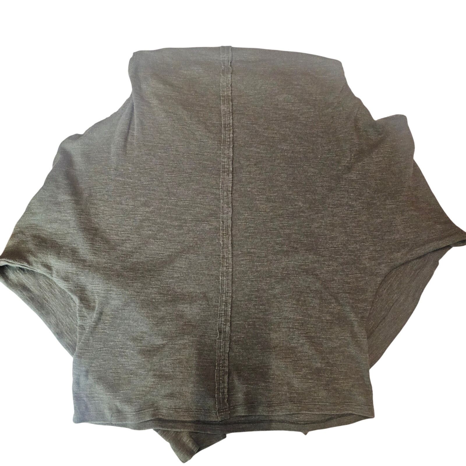 Free People We The Free People Skyline Thermal Olive Green Top Slouchy M Size M / US 6-8 / IT 42-44 - 3 Thumbnail