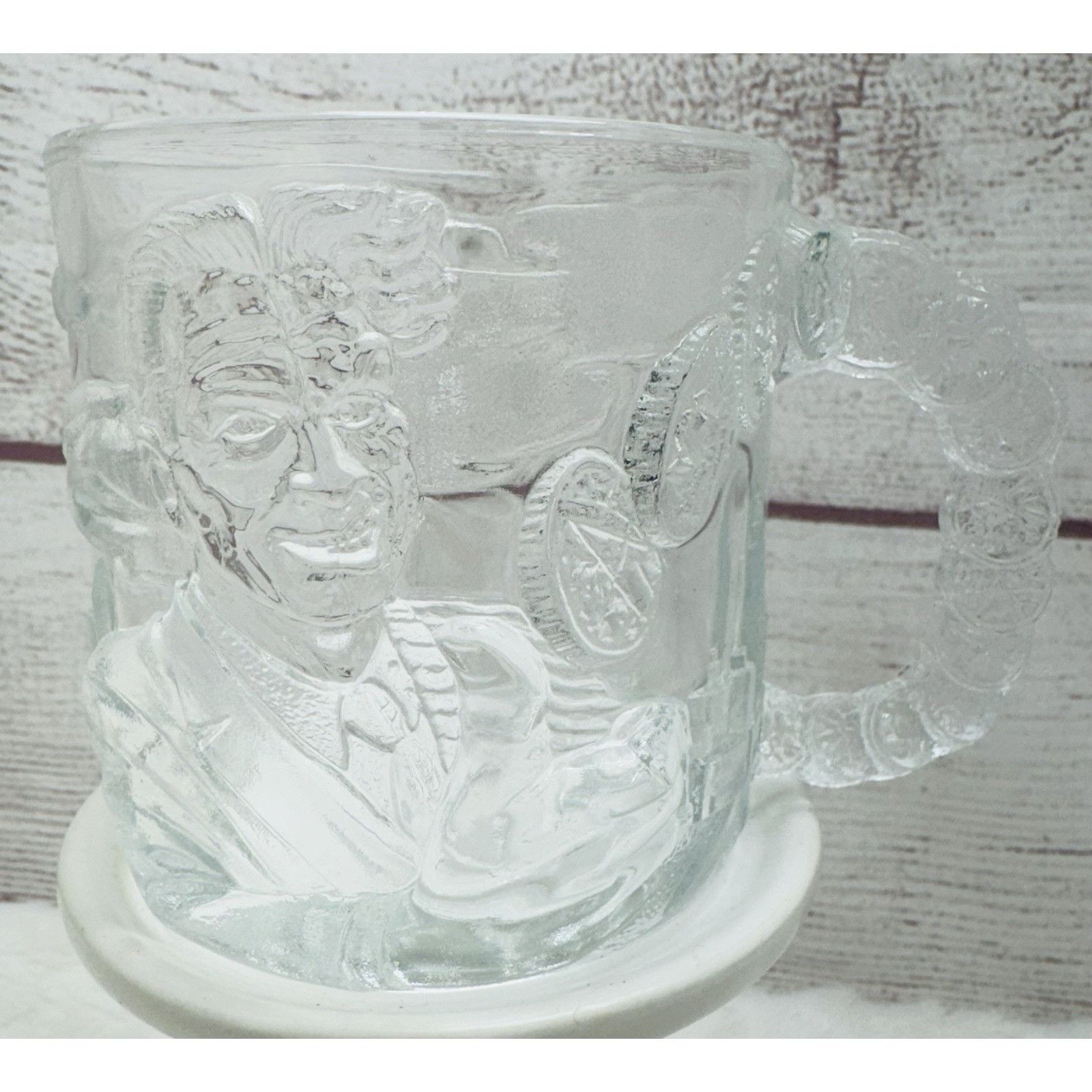 DC Comics McDonalds Batman Forever "2 FACE, TWO FACE" Vintage Glass Co Size ONE SIZE - 4 Thumbnail