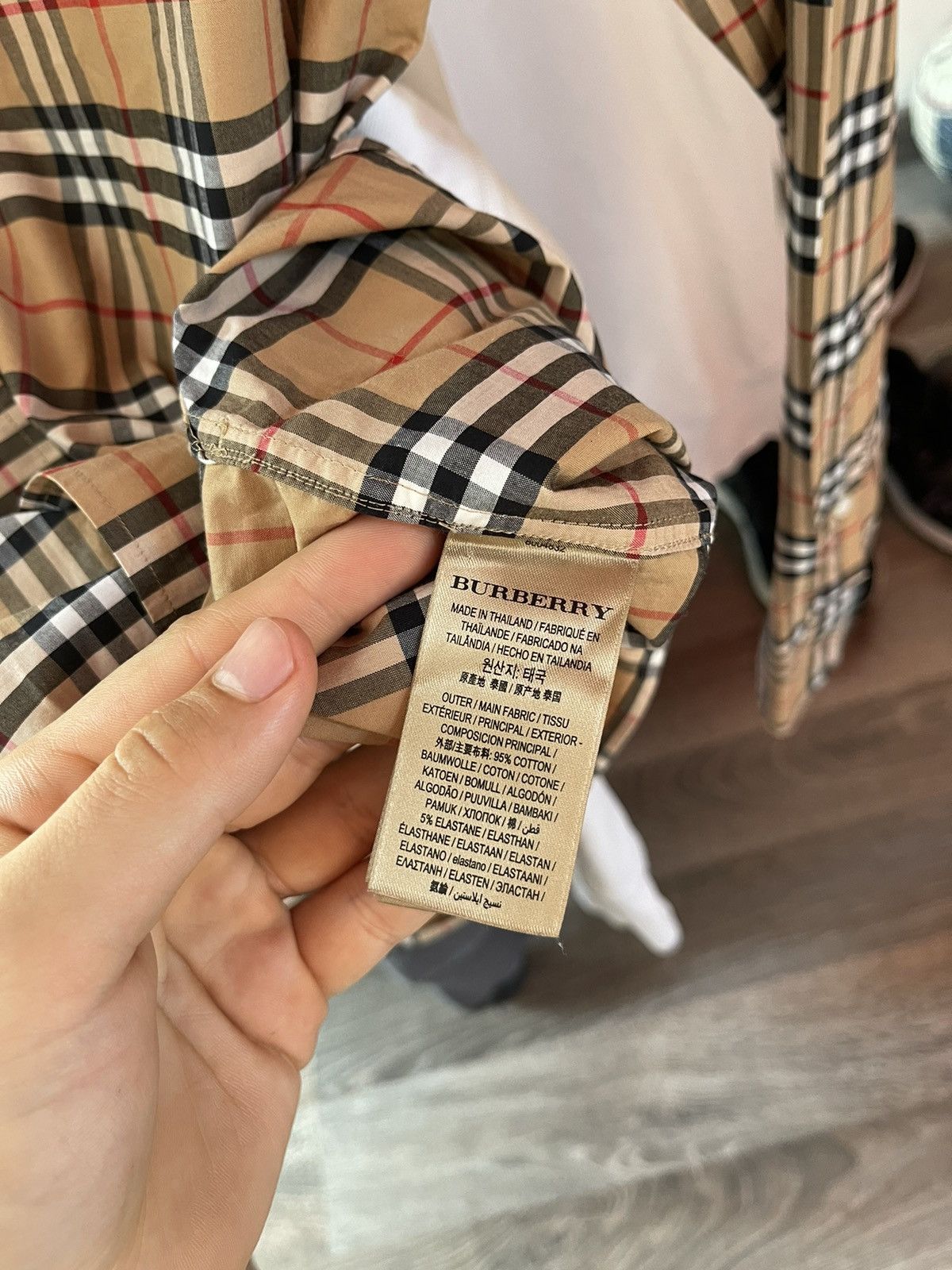 Burberry Burberry checkered shirt recent collection size S Size US S / EU 44-46 / 1 - 7 Thumbnail