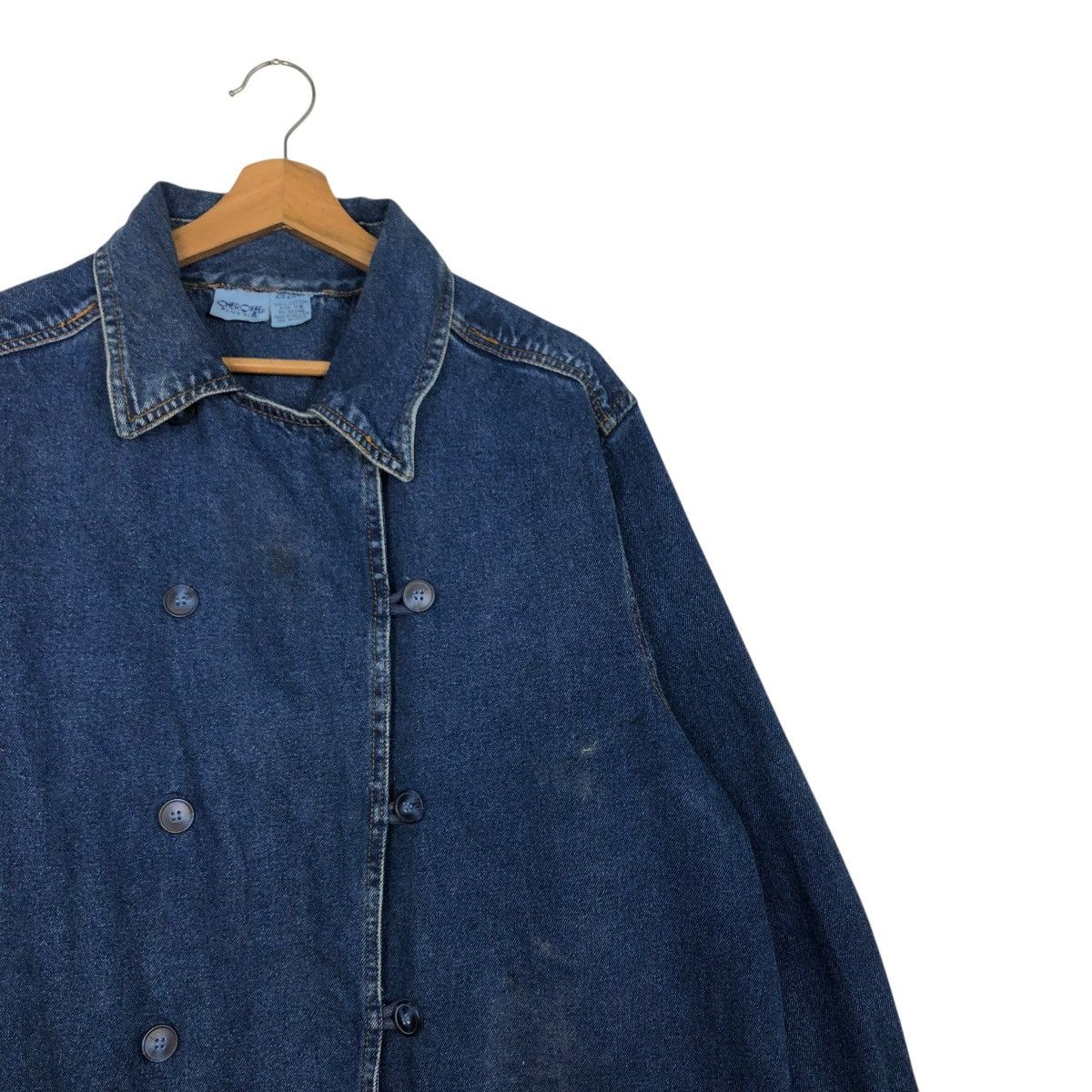 Japanese Brand 🔥VINTAGE CHORE WORK DENIM JACKET CHEROKEE ISSEY MIYAKE Size US L / EU 52-54 / 3 - 8 Thumbnail