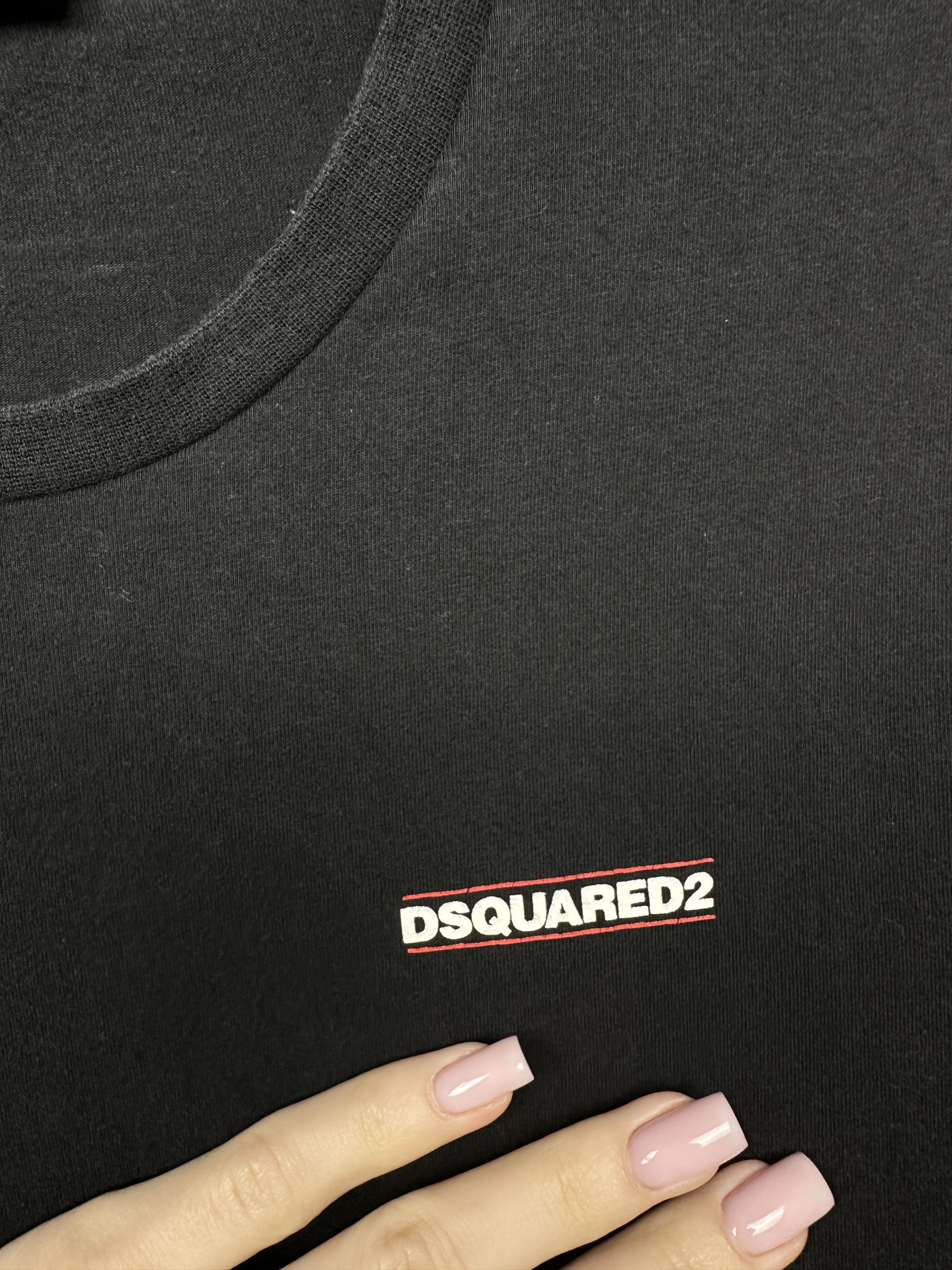 Dsquared2 Dsquared2 Mens Crew Neck T-Shirt Size US L / EU 52-54 / 3 - 3 Thumbnail