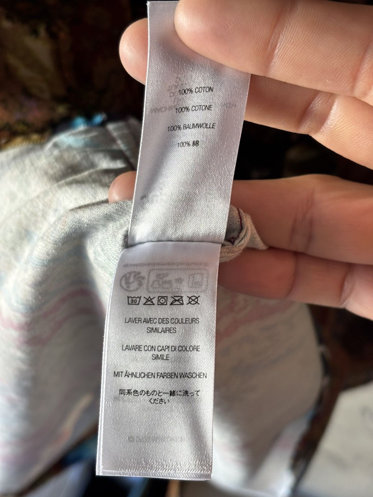 Supreme Mark Leckey Hardcore Printed Corduroy Shirt XLarge