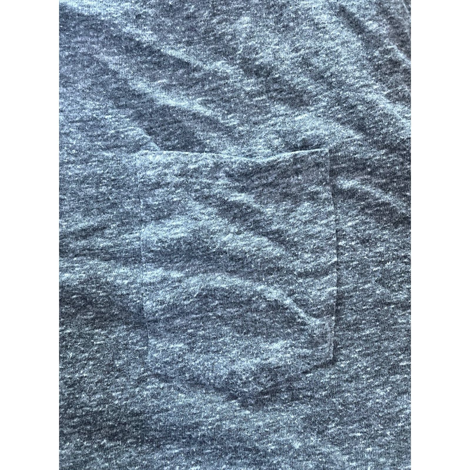 Vintage VINTAGE almond henley long sleeve shirt Mens XL gray USA 2010s California Henley pocket 31.5" long 24" across 27" sleeves EUC Size US XL / EU 56 / 4 - 3 Thumbnail