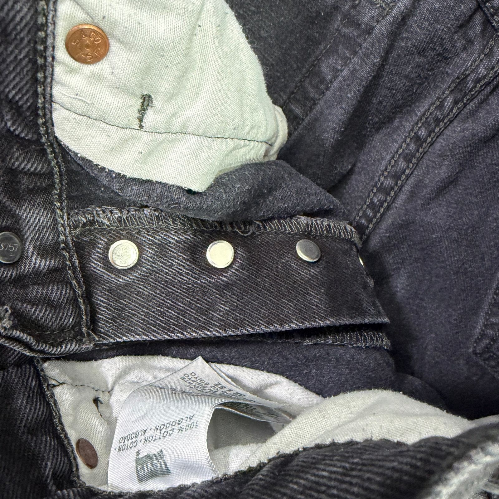 Levi's Vintage Levis 501xx Jeans Men's 32x32 (Fits 32x30) Straight Size US 32 / EU 48 - 3 Thumbnail