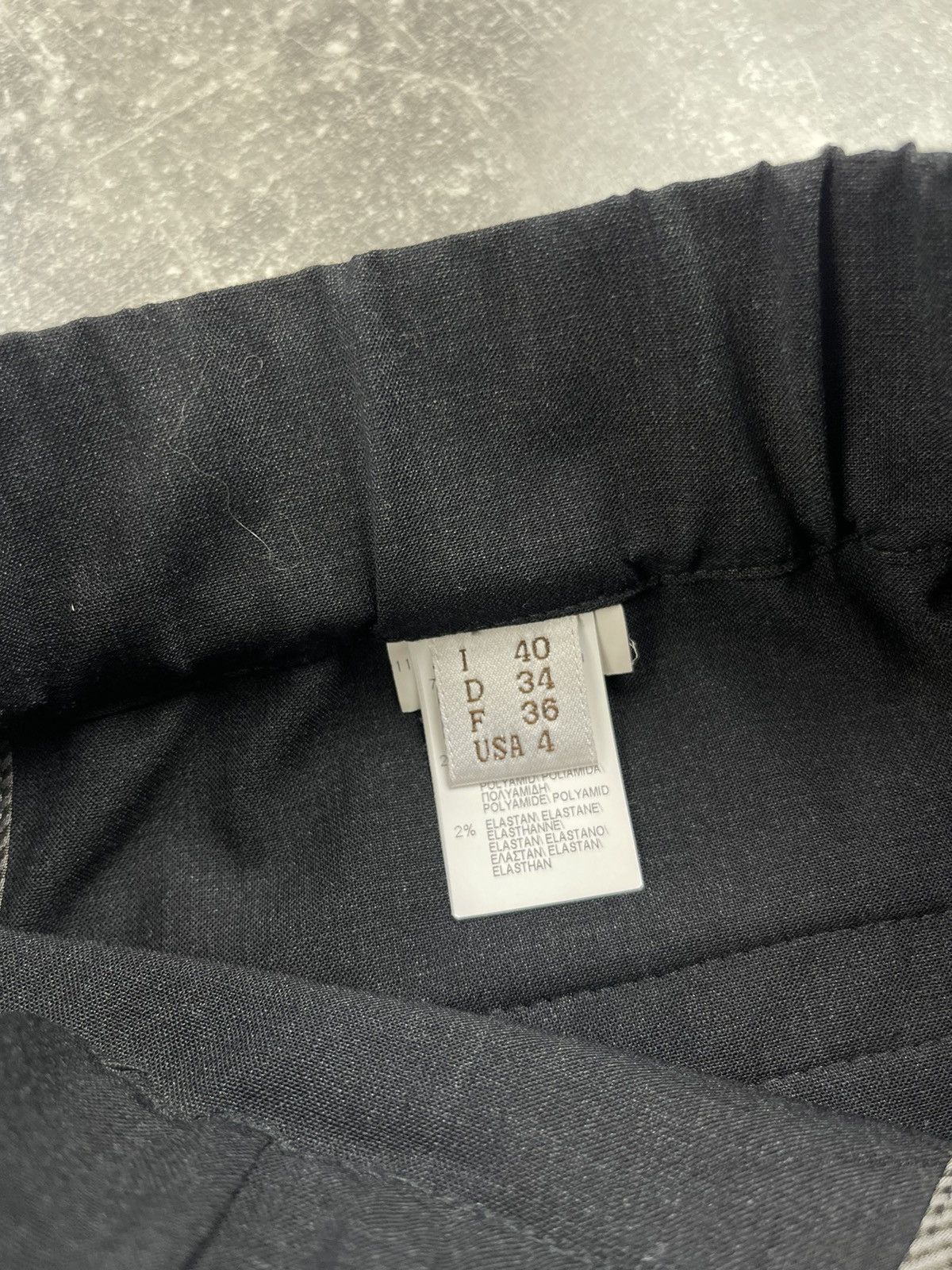Brunello Cucinelli Brunello Cucinelli Black Wool Tapered Pants Elegant Tailored Size 27" / US 4 / IT 40 - 15 Thumbnail
