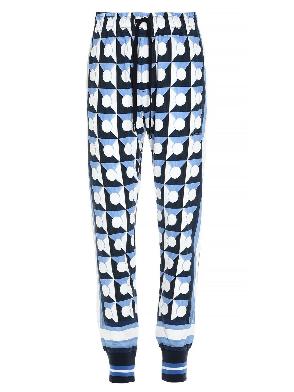 Dolce & Gabbana o1y0125 Jogger & Sweatpant in Multicolor Size US 30 / EU 46 - 1 Thumbnail