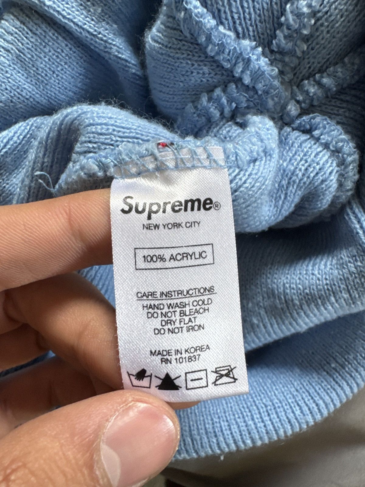 Playboy × Supreme Supreme Playboy Jacquard Beanie FW17 Size ONE SIZE - 3 Thumbnail
