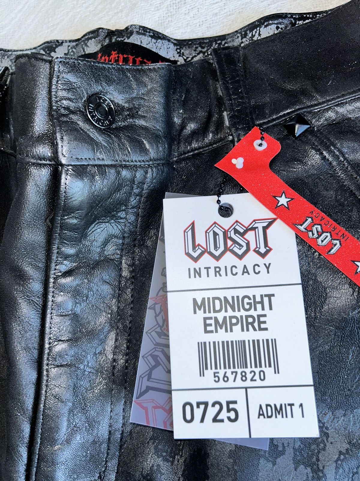 LOST INTRICACY Lost intricacy’s Black panther leather shorts M Size US 30 / EU 46 - 5 Thumbnail