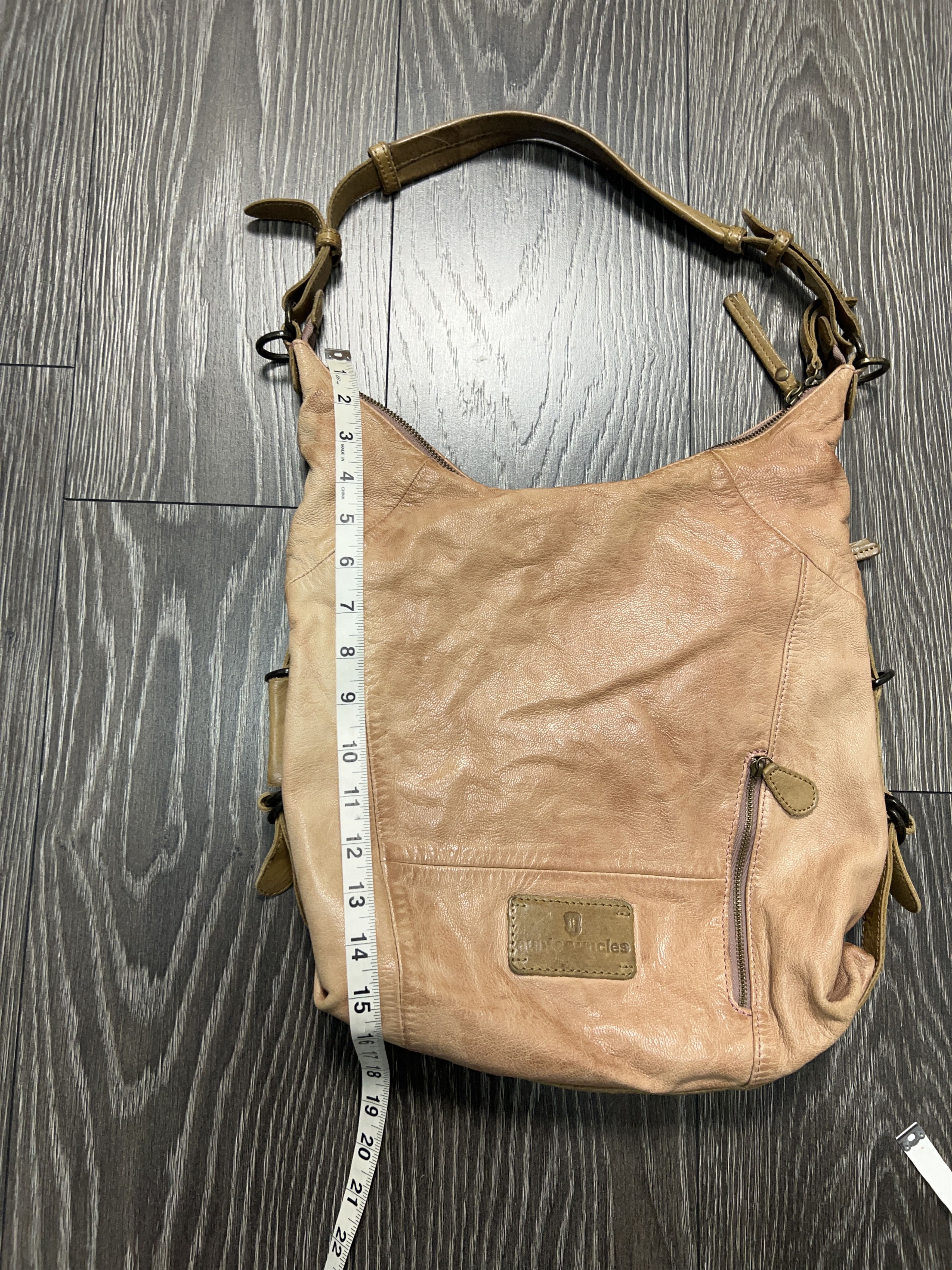 Genuine Leather aunts&uncles Chloe Chummy Leather Handbag Bucket Bag Zip Size ONE SIZE - 17 Thumbnail