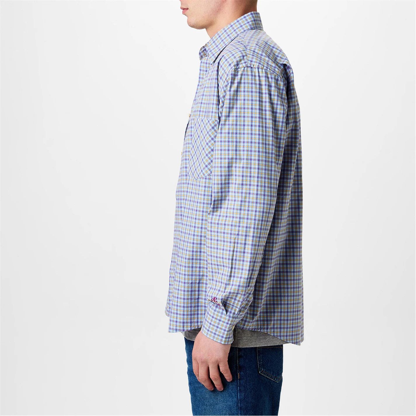 Acne Studios o1g2r1mq0825 Long Sleeve Shirt in Multicolor Size US XS / EU 42 / 0 - 3 Thumbnail