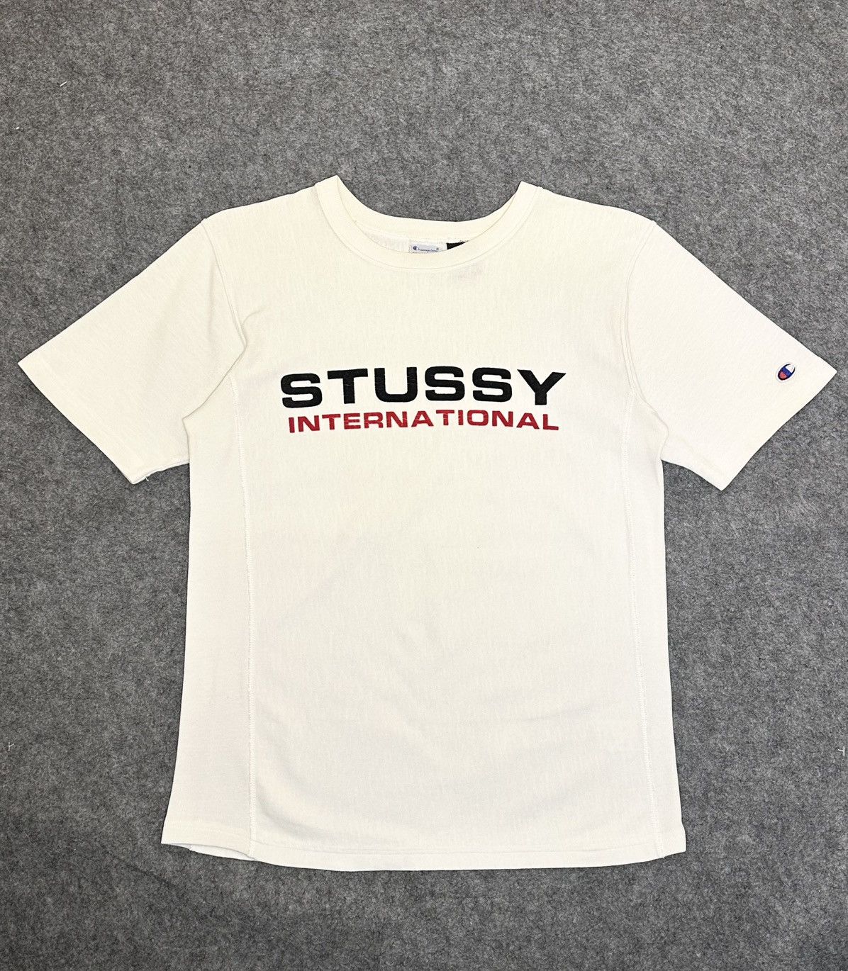 Stussy Stussy x Champion International t-shirt the iconic logo. Size US M / EU 48-50 / 2 - 1 Thumbnail