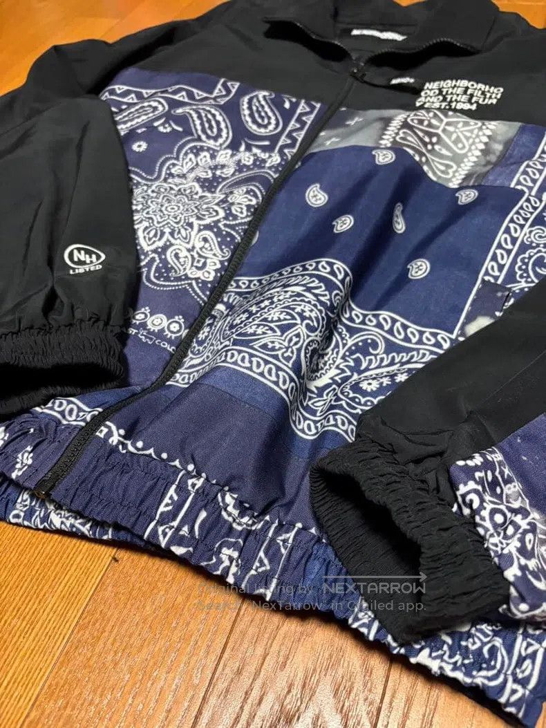 Neighborhood Neighborhood Cashew Flower Pattern Jacket Size US S / EU 44-46 / 1 - 3 Thumbnail