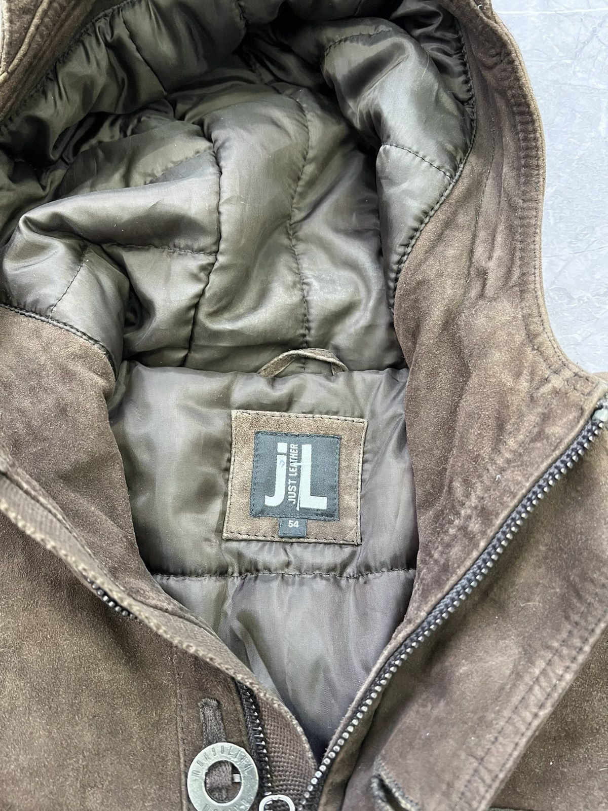 If Six Was Nine × Japanese Brand × Le Grande Bleu (L.G.B.) Avant Garde If Six Was Nine Style SUEDE HOOD JACket Size US L / EU 52-54 / 3 - 7 Thumbnail