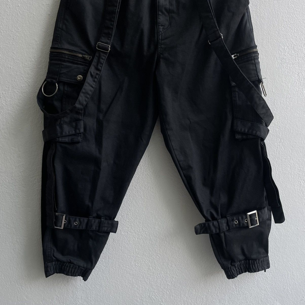 CIVARIZE Civarize Punk Gothic Styles Waxed Bondage Pants Size US 32 / EU 48 - 6 Thumbnail