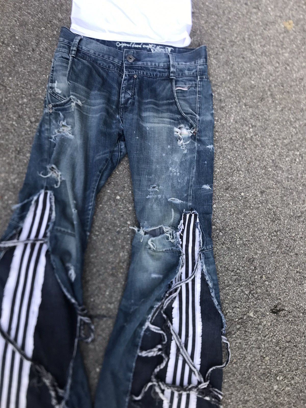 Japanese Brand × Vintage 1of1 vaulted heaven jeans Size US 29 - 6 Thumbnail