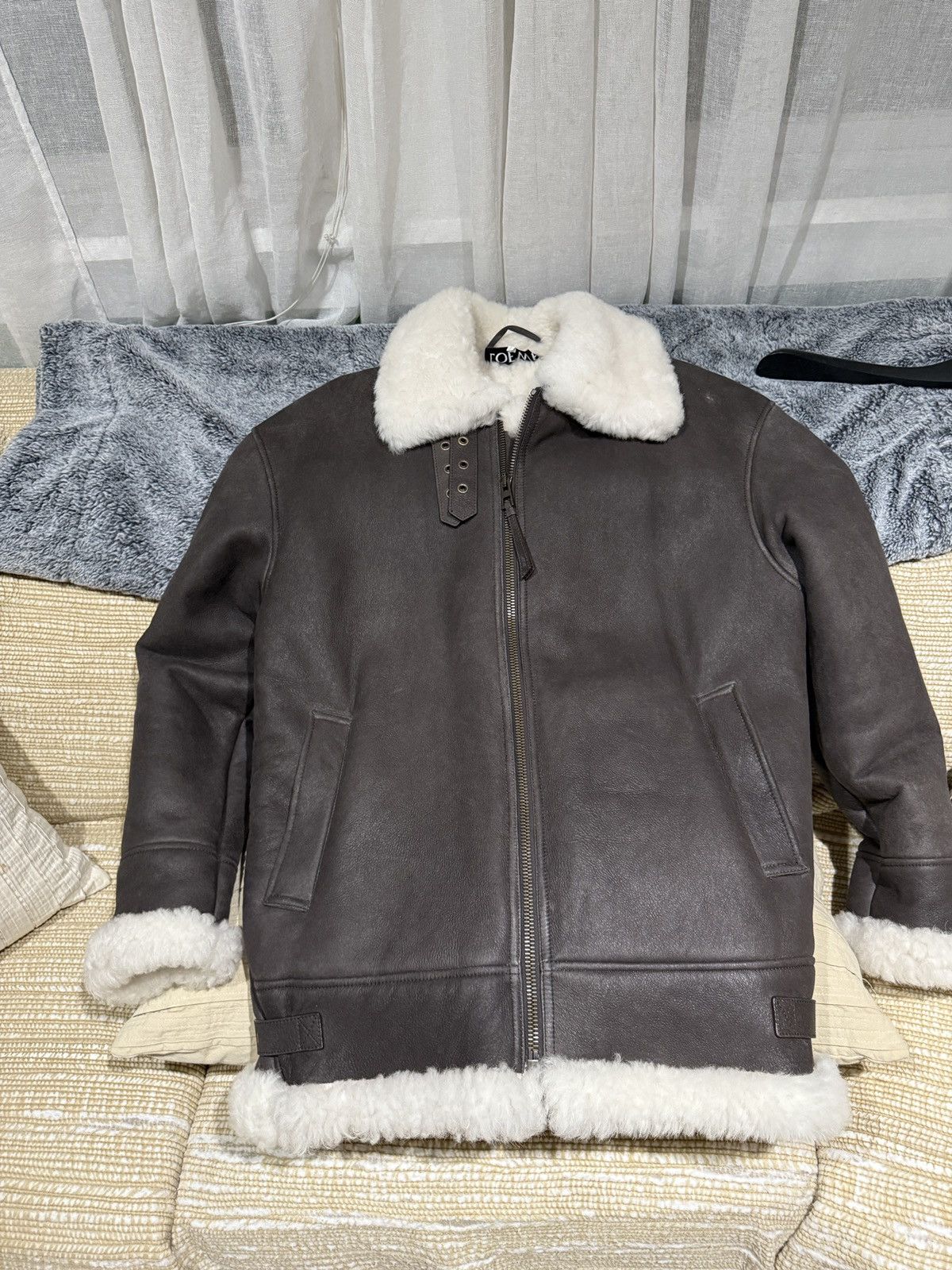 Loewe Loewe Mens Shearling Aviator Jacket size large Size US L / EU 52-54 / 3 - 10 Thumbnail