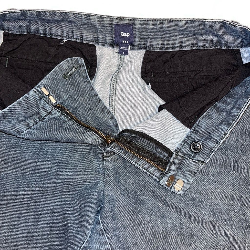 Gap Women's Gap Denim Shorts Size 10 Blue Size 30" / US 8 / IT 44 - 2 Thumbnail
