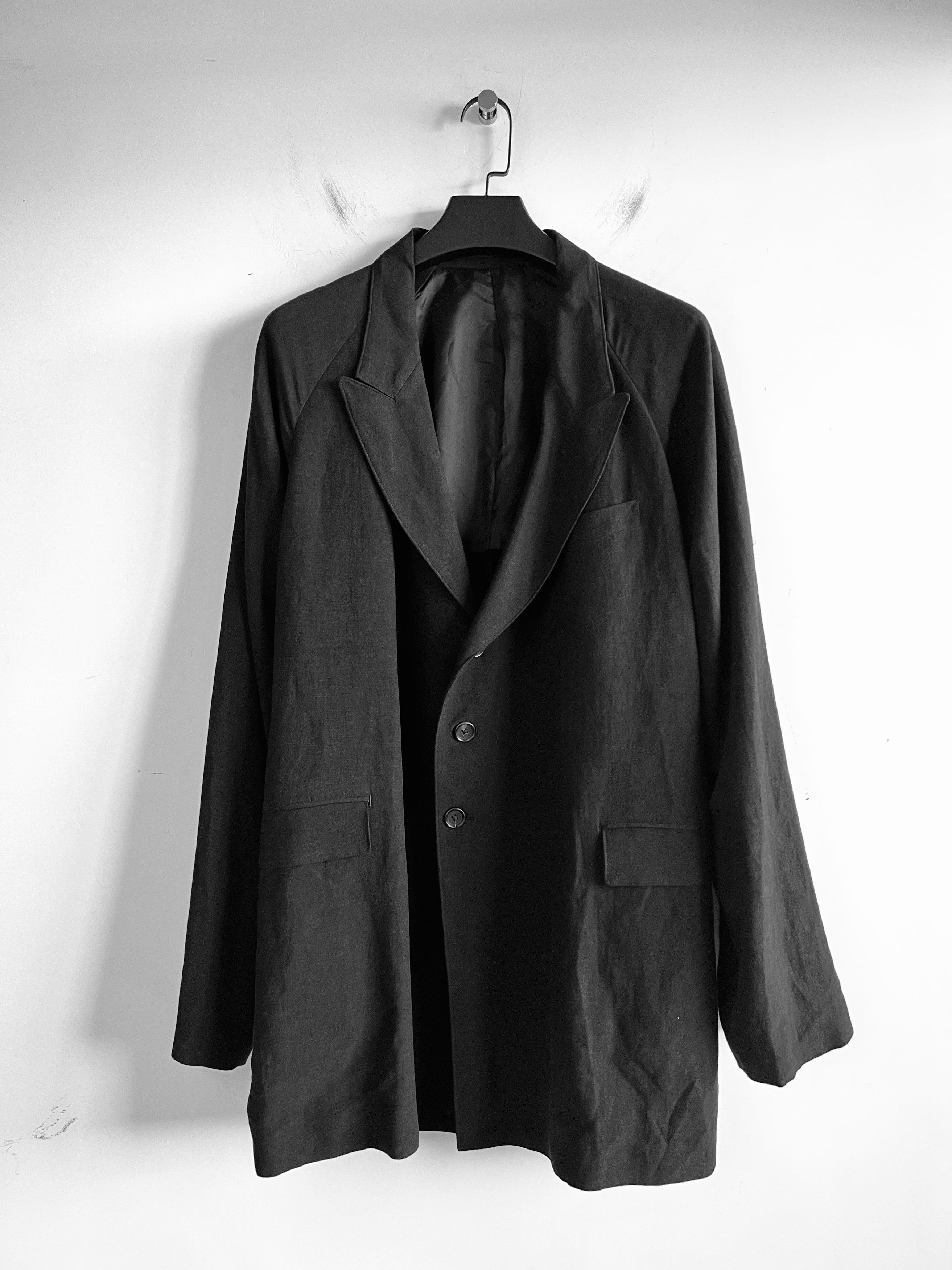 Yohji Yamamoto Yohji Yamamoto Pour Homme 24SS - LINEN DOUBLE FRONT JACKET Size US M / EU 48-50 / 2 - 1 Thumbnail