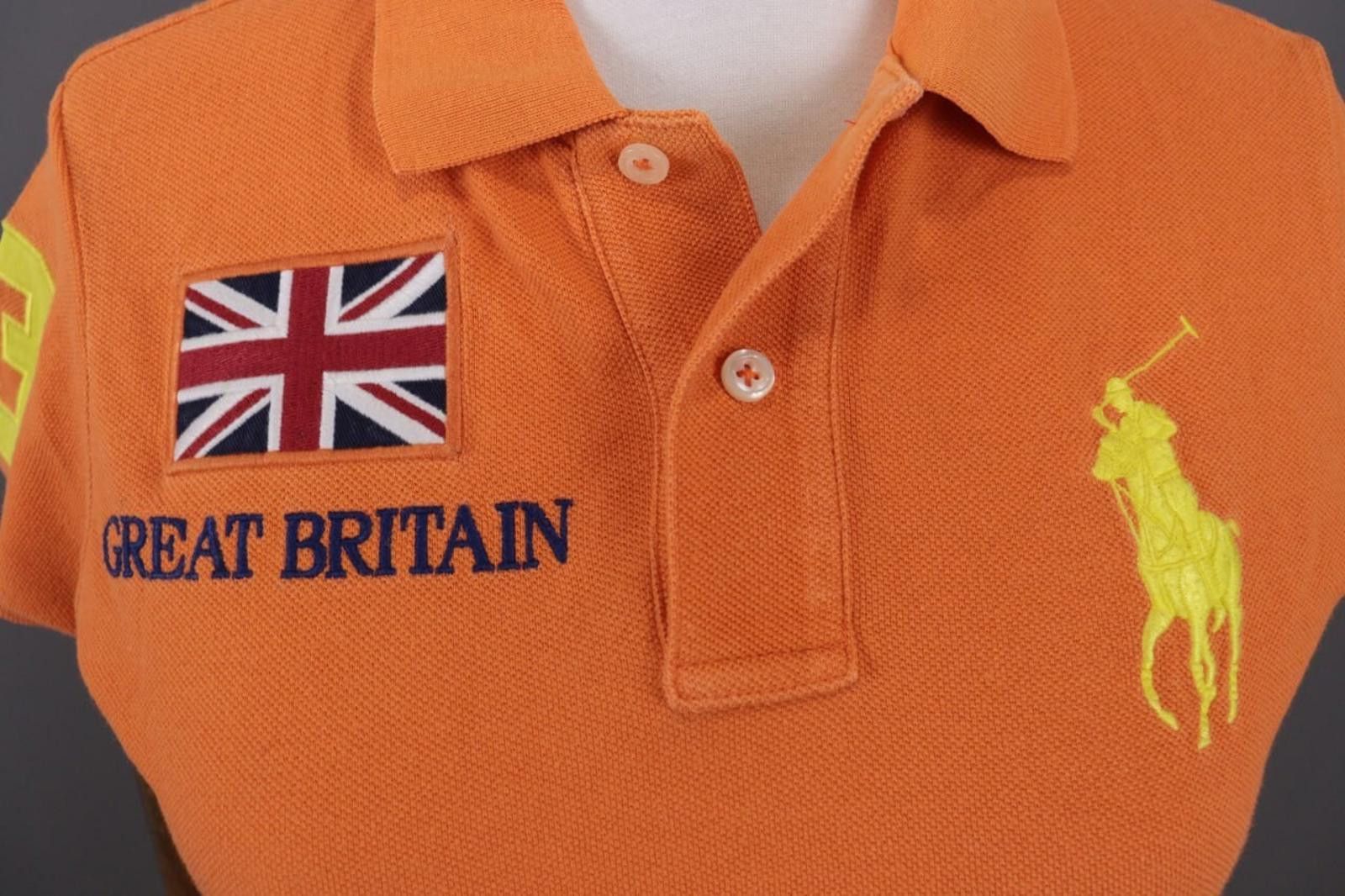 Polo Ralph Lauren Ralph Lauren The Skinny Polo Great Britain Top Shirt Sz S Size S / US 4 / IT 40 - 4 Thumbnail