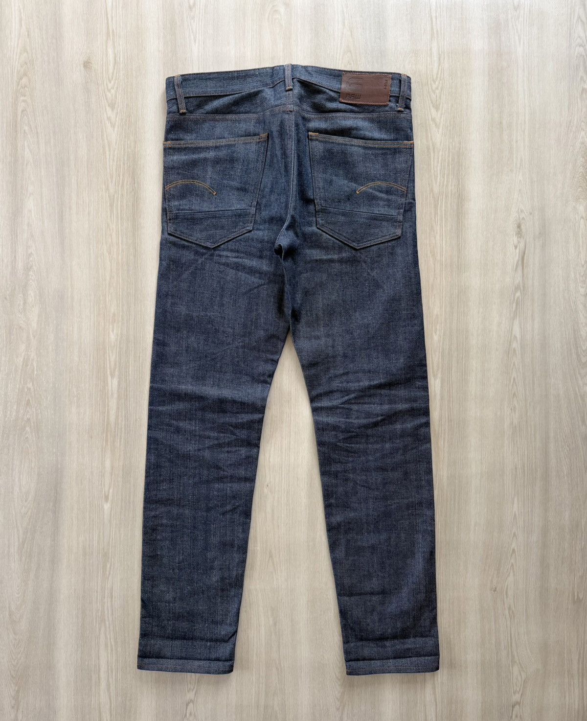 G-Star G Star Raw US First Tapered Selvedge Denim Sz 34x32 *36x31 Size US 36 / EU 52 - 6 Thumbnail