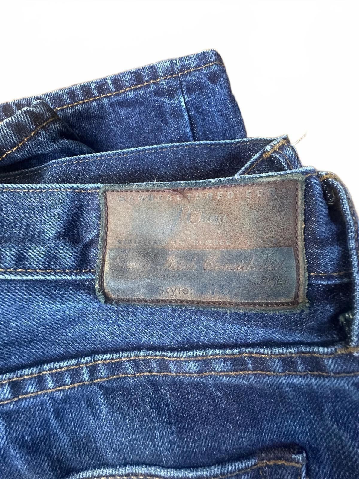 J.Crew J.Crew 770 Straight Fit Jeans – Japanese Fabric – W36 L32 Size US 36 / EU 52 - 2 Thumbnail