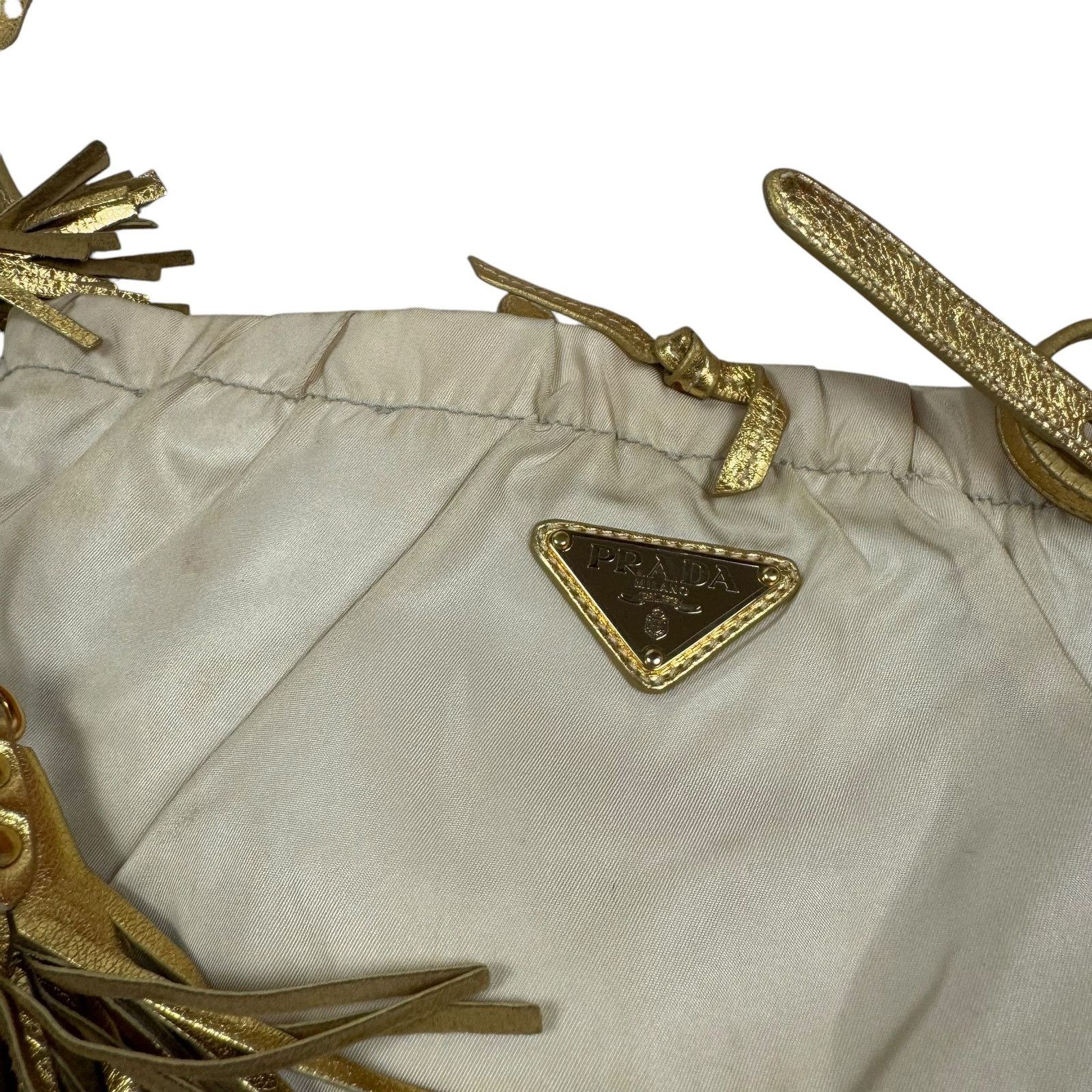 Prada × Vintage Prada Milano Shoulder Bag Size ONE SIZE - 10 Thumbnail