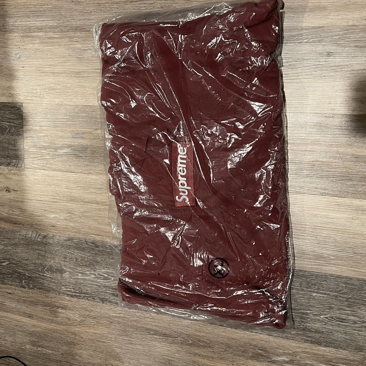 Supreme Supreme Plum Box Logo hoodie Size US XL / EU 56 / 4 - 2 Thumbnail