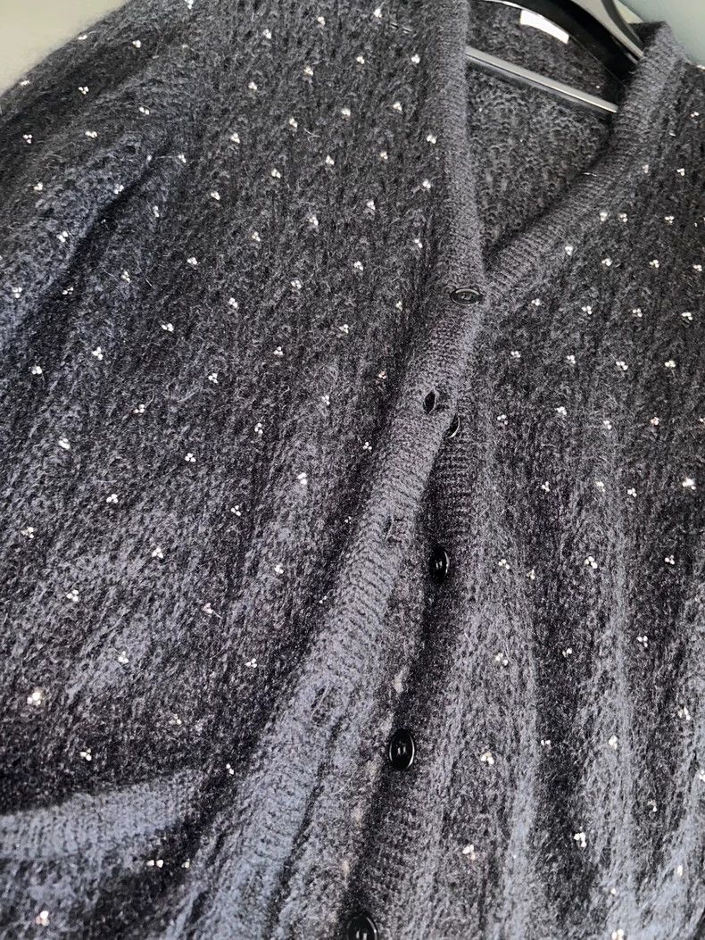 Saint Laurent Paris Saint Laurent Paris 2015 FW Stunning Beaded Cutout Mohair B Size US M / EU 48-50 / 2 - 3 Thumbnail