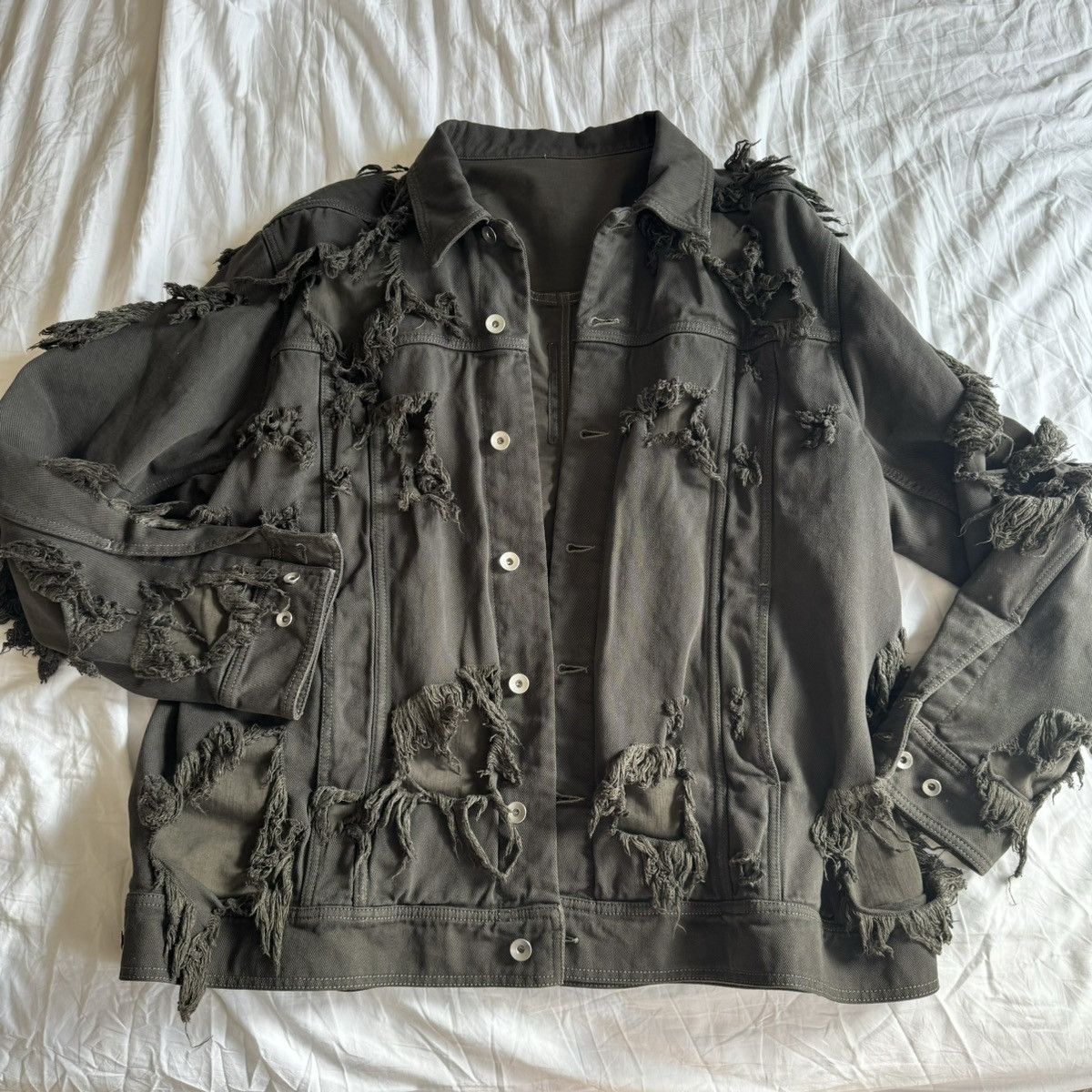Rick Owens Rick Owens - DRKSHDW - Jumbo Work Jacket Size US S / EU 44-46 / 1 - 1 Thumbnail