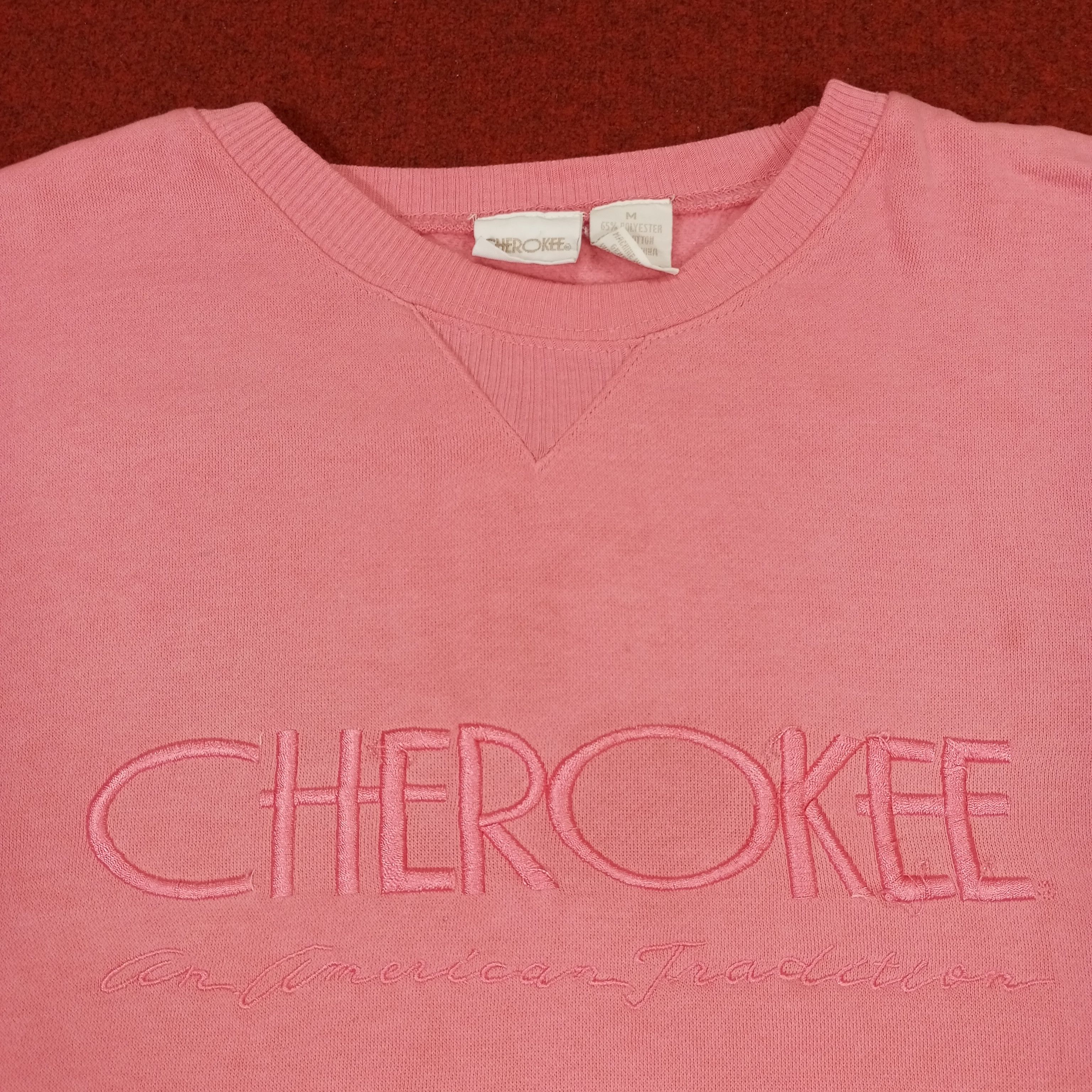 Cherokee × Vintage Cherokee Sweatshirt Embroidery Design Size US L / EU 52-54 / 3 - 2 Thumbnail