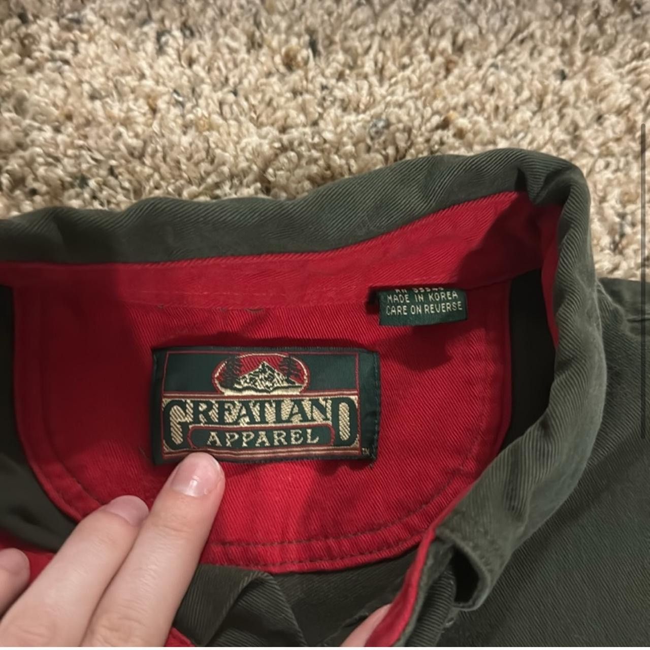 Greatland Apparel × Vintage Vintage Button Down Size US L / EU 52-54 / 3 - 4 Thumbnail