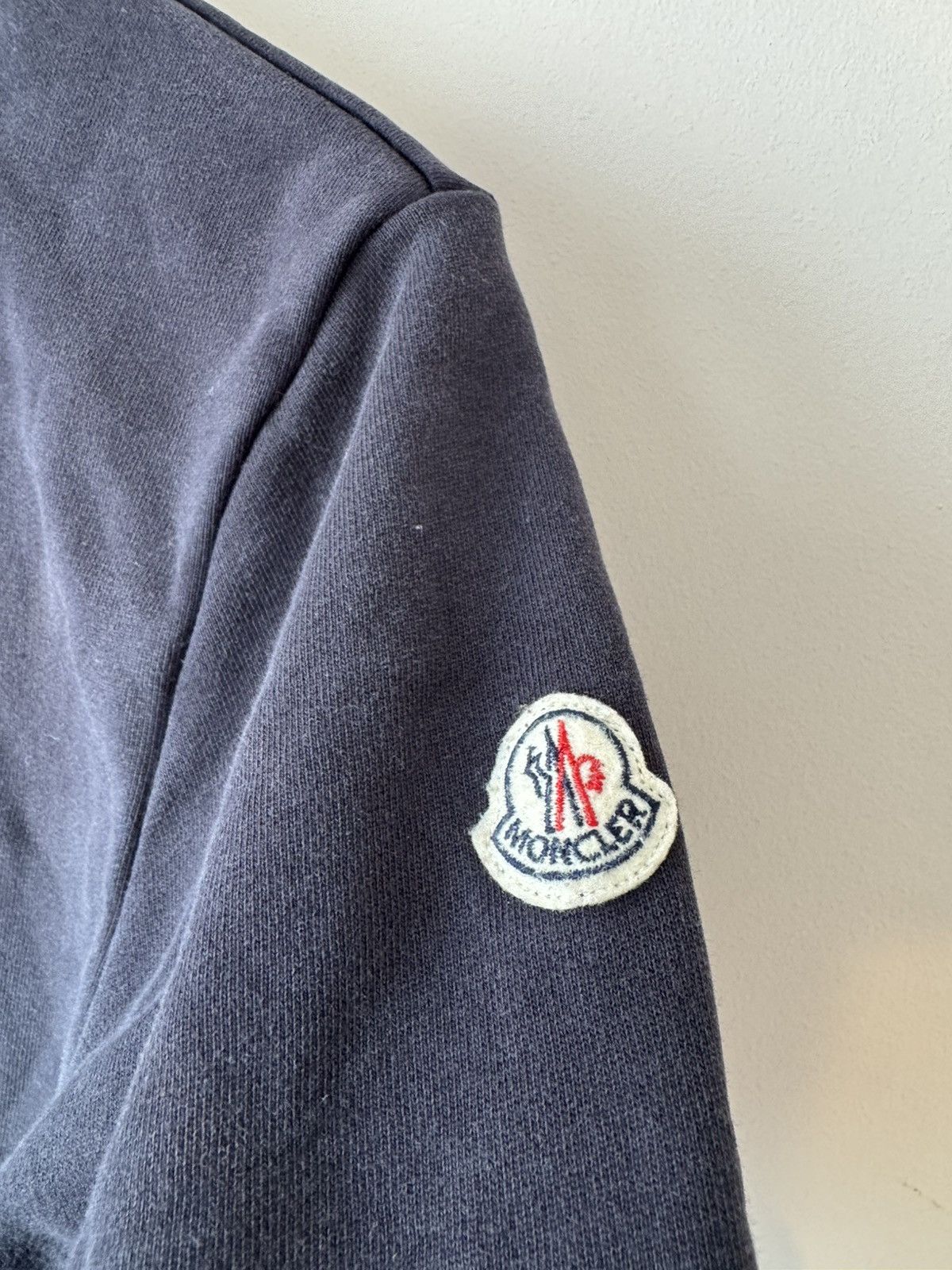 Moncler Moncler Maglia Cardigan Patch Logo Full Zip Sweatshirt Rare Size US M / EU 48-50 / 2 - 9 Thumbnail