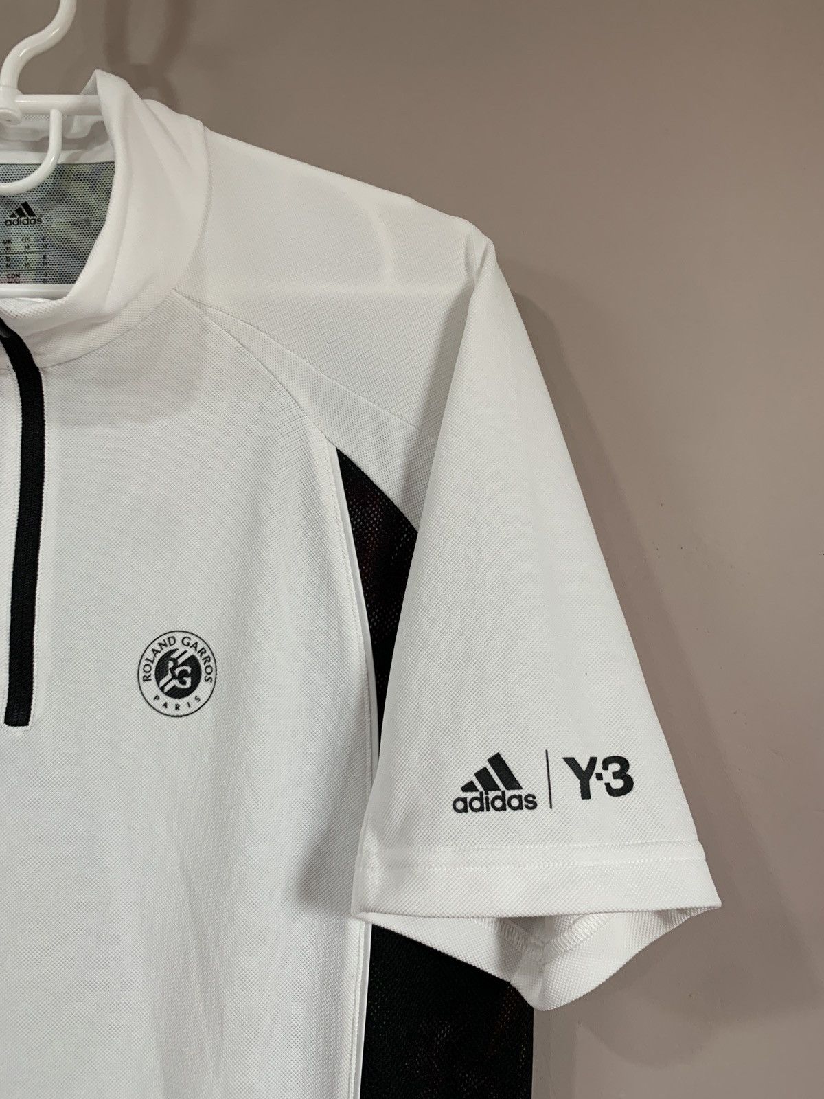 Adidas Adidas Y-3 Tennis Shirt Roland Garros Jersey Size M Size US M / EU 48-50 / 2 - 3 Thumbnail