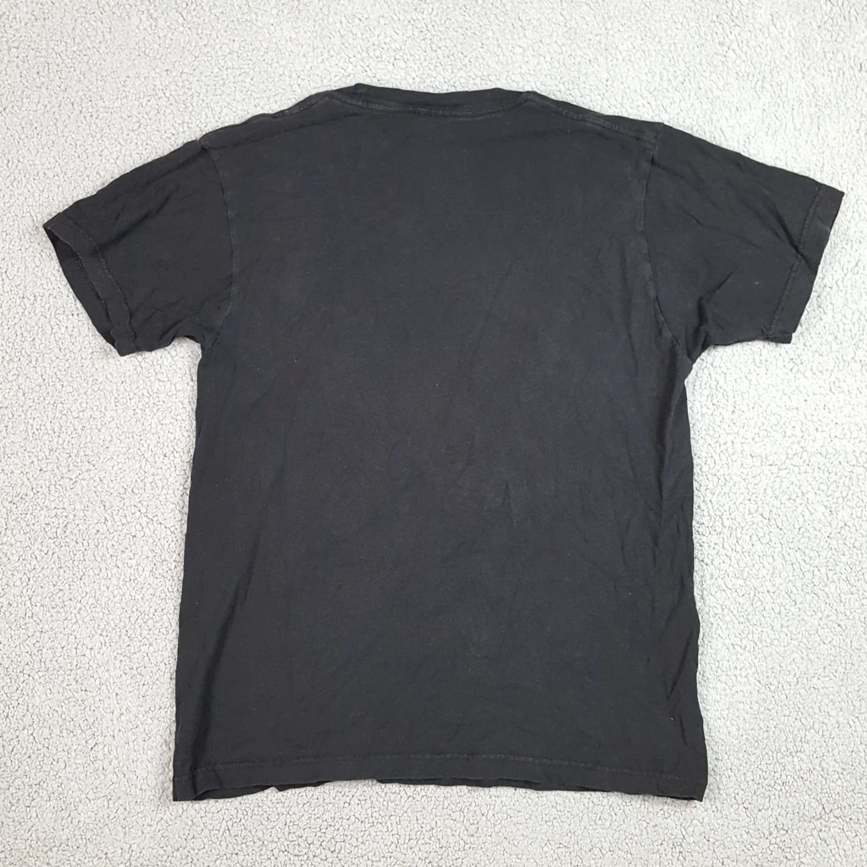 Tultex VINTAGE Nirvana T-Shirt Grunge Logo 90s 00s Music Mens Medium Black Cotton Embroidered Logo Vintage Rock Shirt Size US M / EU 48-50 / 2 - 3 Thumbnail
